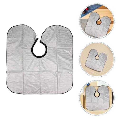 Capa impermeable para tinte de cabello KALLORY 3 piezas, capa corta para salón, delantal para peluquería para uso en salón y en casa miniatura 7