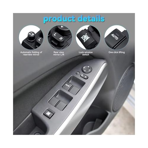 Interrupteur vitre électrique Mazda 2 bouton commande avant gauche DF7466350B - 6