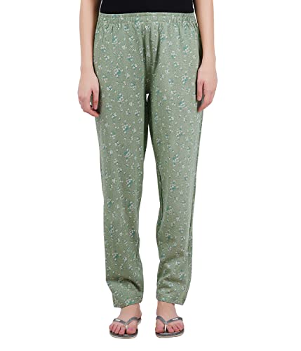 Image of TIRUPUR GUIDEFASHION Women's Cotton Printed Pyjama Black