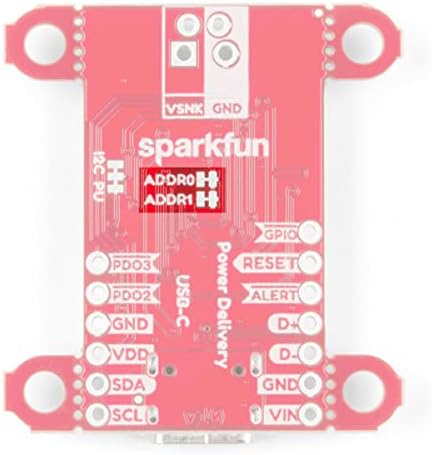 SparkFun Power Delivery Board - USB-C (Qwiic) Effectively Manage Power Distribution Achieve Higher voltages 5-20V Up to 100W of Power Output Current up to 5A Reversible USB-C Connection No Soldering