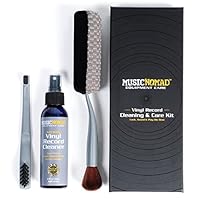 MusicNomad MN890 6 'n 1 Next Level Vinyl Record Cleaning & Care Kit
