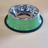SZQSHWL Pet feeding dishes Stainless Steel Pet Feeding Dishes - Non-Slip, Easy to Clean, Durable Bowls for Cats and Dogs - Ideal for Food and Water