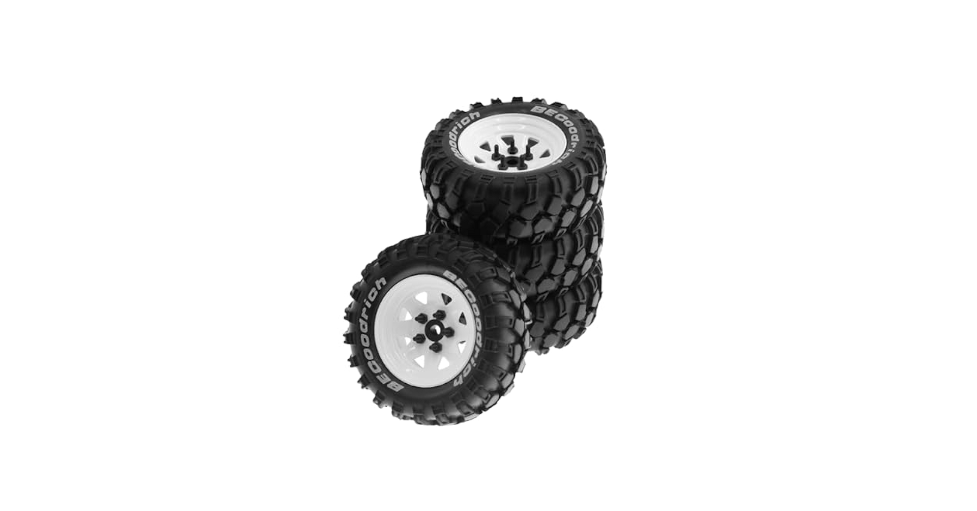 Amazon | WLYEJEA 1.9インチ RCロッククローラーホイールタイヤ