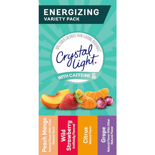 Crystal Light Energizing Variety Pack, 44 ct On-the-Go Packets