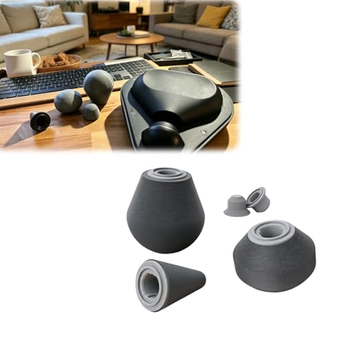 Massage Gun Replacement Heads Compatible with Theragun Mini 1st Gen, Deep Tissue Massage Heads for Muscle Relief