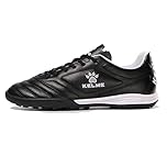 Football Boots Men's Breathable Turf Trainers Outdoor Cleats Athletics Sneakers Teens Professional Wear-Resistence Soccer Shoes Non-Slip Black UK 11