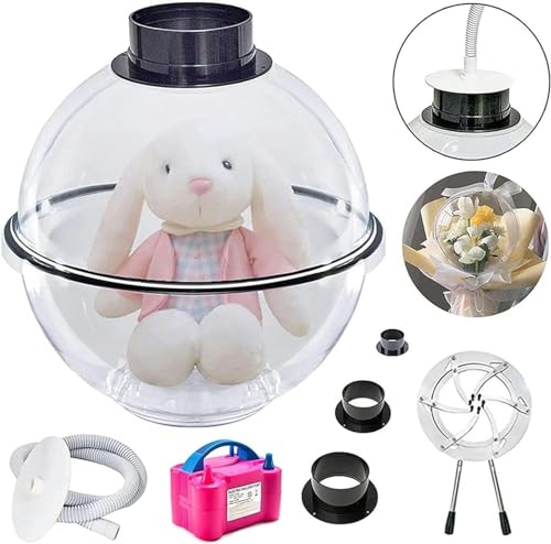Machine de remplissage de ballons pour insérer facilement peluche et fleurs