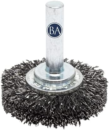 Forney 72733 2-1/2 In Dia Coarse Crimped Wire Wheel Brush At - View #10