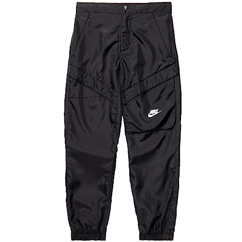 Nike NSW Woven Utility Pants (Little Kids/Big Kids) Black/White