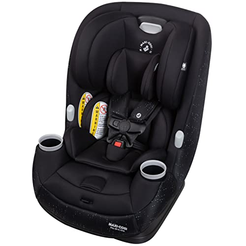 Image of Maxi-Cosi Pria All-in-One Convertible Car Seat, All-in-One Seating System: Rear-Facing, from 4-40 pounds; Forward-Facing to 65 pounds; and up to 100 pounds in Booster Mode, Sonar Black