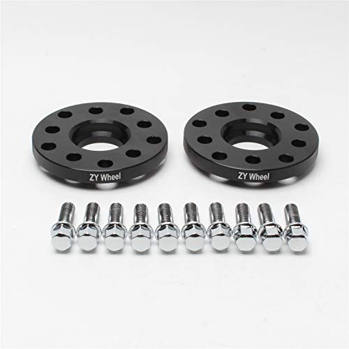 Zy Wheel 4Pcs 15Mm 5X100 5X112 Hubcentric Wheel Spacers Forged Aluminum W/ 20Pc Lug Bolts 40Mm Long Compatible For Audi Tt A3 A4 A6 A8 S4 S6 S8 Volkswagen Atlas Jetta Golf Corrado Beetle Eos Cc #TOP3