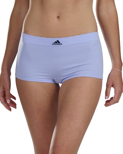 Image of adidas womens Seamless Boyshort Underwear Multipack