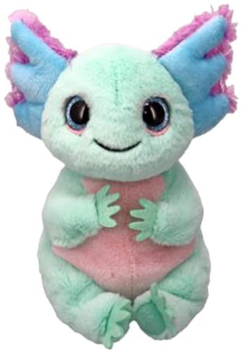 TY Alex Axolotl - Beanie Bellies Reg | Weiches Plüschtier für Kinder, Babytier, Kuschelteddy, Sammler-Plüschtiere