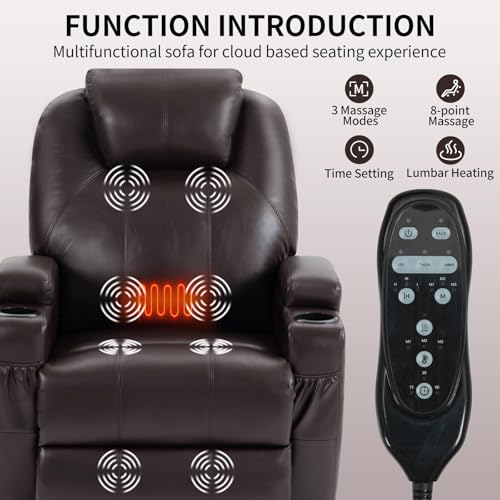 Sillón Plegable Cuero Sintético LSIGHTUS miniatura 5