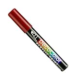 UCHIDA 315-C-28 Marvy Deco Color Chisel Tip Acrylic Paint Marker, English Red