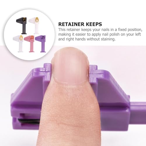 Clips para uñas extensiones 5 piezas plástico multiuso miniatura 7