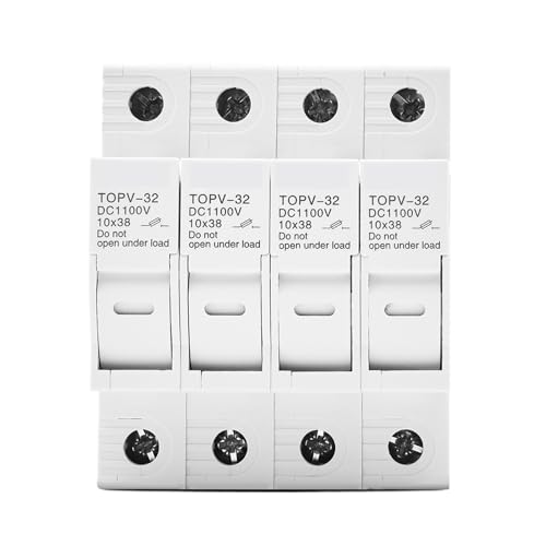 Porte-fusible 3P 1100V CC TOPV-32X résout les surcharges de tension solaire PV