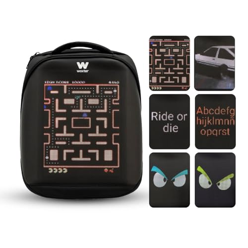 Sac à dos LED programmable Woxter contre le manque de visibilité à moto - 2