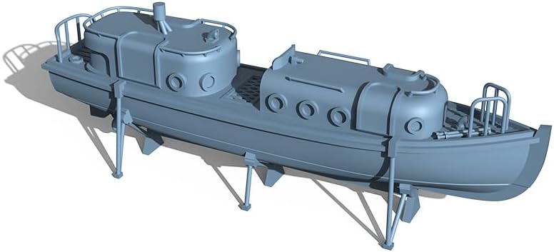 MRY-SFW XJCG700209 1/700 Model Upgrades Parts USS Arizona Motorboat 40Ft