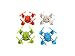 EZ Fly RC Flipside Nano Quadcopter Ready to Fly, Assorted Colors, Colors May Vary