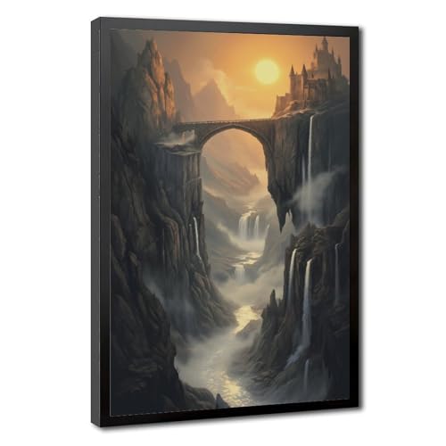 Poster Bridge of The Ancients pour la décoration murale du salon et de la chambre