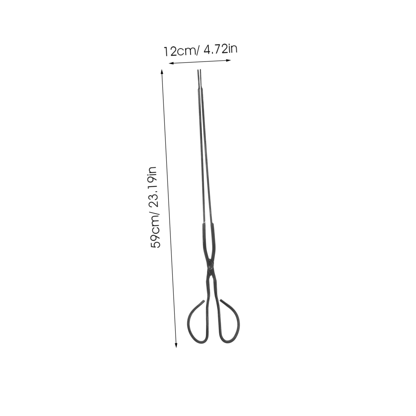 BESTonZON Pinzas de Barbacoa de Mango para Herramienta de Carboncillo para Camping y Cocina Exterior Varios estilos