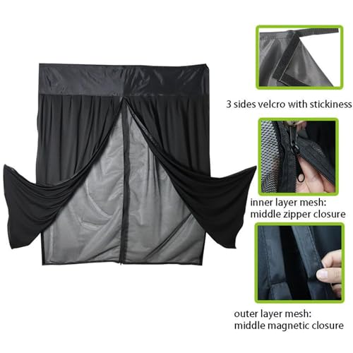 Moustiquaire van haut de gamme en maille double couche robuste