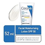CeraVe Hydrating Cleanser for Normal to Dry Skin 473ml with Hyaluronic Acid & 3 Essential Ceramides & AM Facial Moisturising Lotion SPF50 with Ceramides & Vitamin E for Normal to Dry Skin 52ml - Image 6