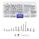 Auto-Schraubensatz, RC-Schrauben Metall-Edelahl-Schraubensatz RC Schrauben Kit Reparaturwerkzeug fur Traxxas Slash 4x4 Short Truck Car Parts Auto-Schraubensatz