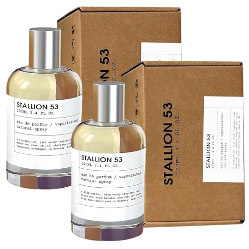 STORIES PERFUME Mens Bundle X2 Stallion 53 Eau De Parfum 100ml/3.4oz Unisex | Herbal Woody and Earthy Scent for Men and Women
