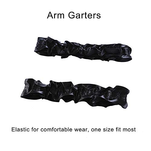 1920s Accessories for Men 20s Gatsby Gangster Costume Accessories Set Fedora Hat Suspenders - Image 5