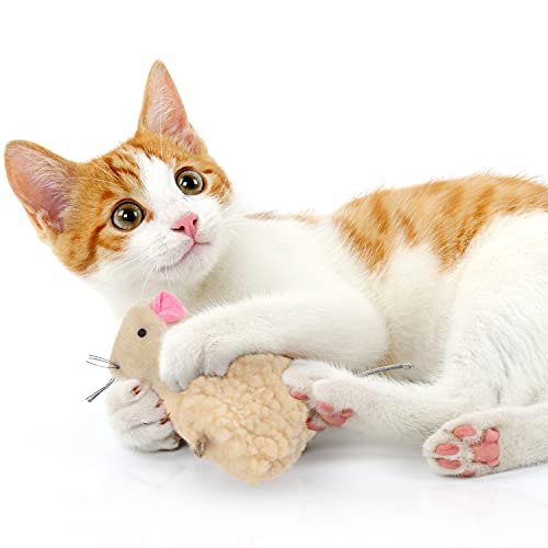 SmartyKat Madcap Mania Refillable Plush Catnip Cat Toy, Includes Catnip Tube - Randomly Selected Color, One Size - Image 6