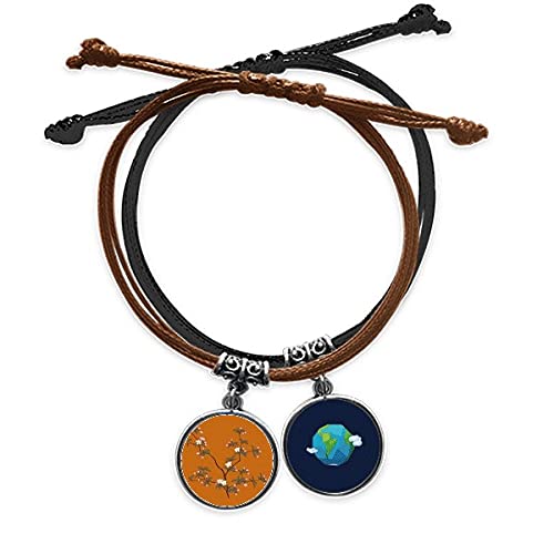 Pulsera cuerda roja mano cadena cuero tierra un detalle significativo para regalar