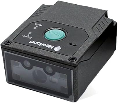 Newland FM430 Barracuda 2D CMOS Mega Pixel Fixed Mounted Reader, FM430L-00 Pixel Fixed Mounted Reader with 50 cm Direct USB Cable.yLaser Aimer, White Light & IR Sensor.