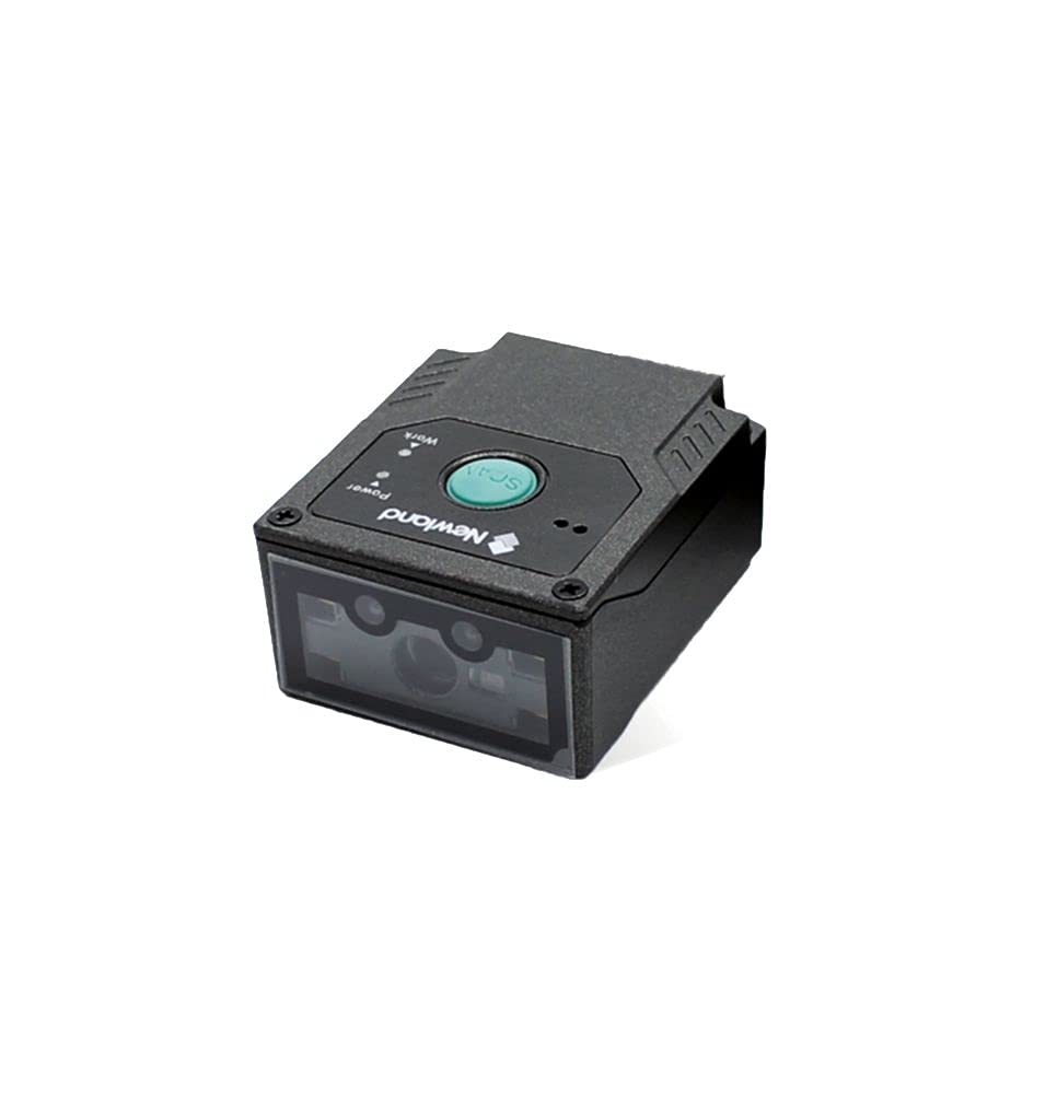 Newland FM430 Barracuda 2D CMOS Mega Pixel Fixed Mounted Reader, FM430L-00 (Pixel Fixed Mounted Reader with 50 cm Direct USB Cable.ÿLaser Aimer, White Light & IR Sensor.)