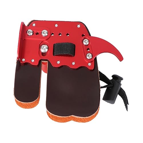 HONMEET Archery Finger Protector Sleeve and Durable Bow Finger Guard for Hunting Lightweight Breathable Design Suitable for All