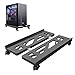 Qcdou PC Ständer für PC-Tower, Mobiler CPU Ständer, Universal CPU Ständer mit 4 Rollen, Computer Desktop Ständer, CPU-Wagen Unter Schreibtisch für Gamer, Studenten, Zuhause, Büro - Schwarz PC mit günstig Kaufen-Qcdou PC Ständer für PC-Tower, Mobiler CPU Ständer, Universal CPU Ständer mit 4 Rollen, Computer Desktop Ständer, CPU-Wagen Unter Schreibtisch für Gamer, Studenten, Zuhause, Büro - Schwarz