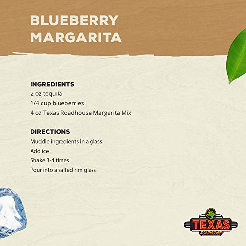 Texas Roadhouse Authentic Margarita Drink Mix, Ready to Use, 1 Liter Bottle (33.8 Fl Oz), Individually Boxed