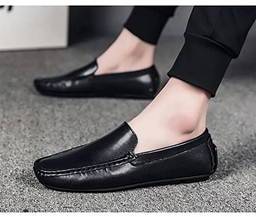 Men's Loafers Venetian Loafers Simple Lightweight Vegan Leather Flexible Anti-Slip Lightweight Casual Outdoor Slip-on3