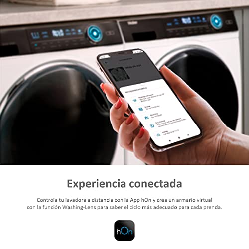 Haier-I-Pro-Series-5-HW90-B14959U1-S-Lavadora-carga-frontal-9KG-Inteligencia-Artificial-WIFI-Funcion-Vapor-Refresh-Motor-Direct-Motion-Antibacterias-1400-RPM-Tambor-XL-10-Programas-Clase-A