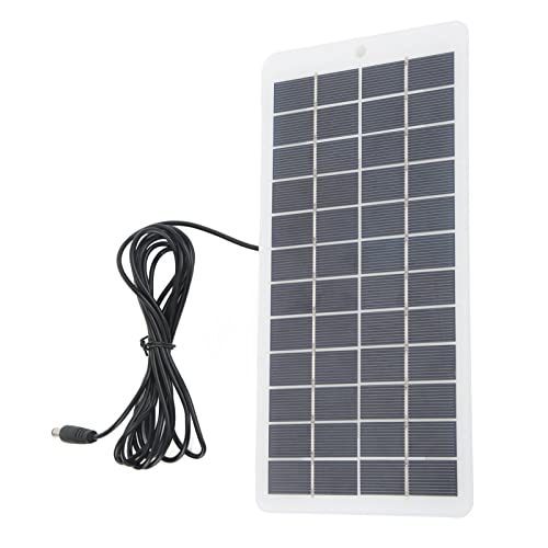 Panneau solaire 12V 5W avec interface CC pour feu de circulation et éclairage - 8