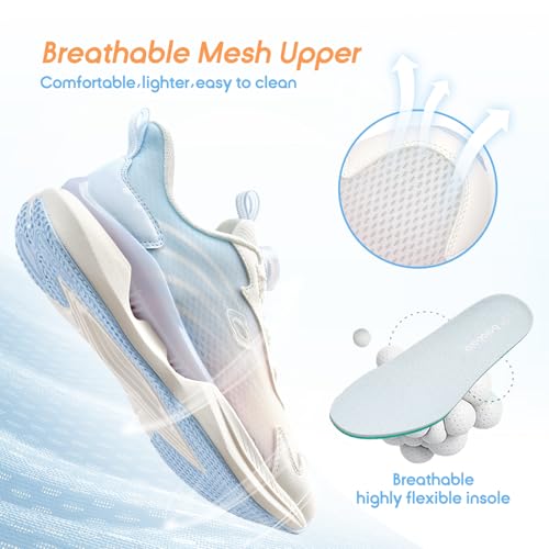 Balabala Turn Lock Boys Sneakers Girls Sneakers Kids Sneakers Tennis Shoes Breathable Running Walking Athletic Shoes4