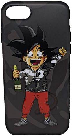 iPhone 8 Case, iPhone 7 Case Luxury Hype DBZ Go ku iPhone case (for iPhone 6/7/8 Black)