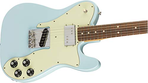 Fender Vintera Telecaster Custom 70s Touche Pau Ferro Bleu sonique - Les Beatles, Paul McCartney, John Lennon, RIngo Starr, George Harrison Fender Vintera Telecaster Custom 70s Touche Pau Ferro Bleu sonique – Image 7