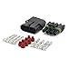 MUYI 10 Kit 4 Pin Way Waterproof Electrical Connector 2.5mm Series Weatherpack Replacement Plugs Sockets with Terminal Pins and Spudger