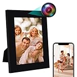 Sueirn WIFI Photo Frame Camera, Hidden Spy Camera with Motion Detection, 1080P Indoor Wireless Camera with App Control, Nanny Cam Small Secret Camera for Home Security