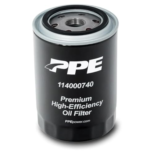 PPE - Premium High-Efficiency Oil Filter (Short) 114000740 Compatible with 2020+ GM 6.6L Duramax L5P (Replaces AC Delco PF26)