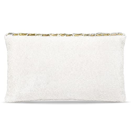 Image of Peora Malti Color Clutch Purses for Women Handmade Evening Handbags Bridal Clutch