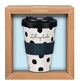 Grafik-Werkstatt Premium Becher mit Deckel |Kaffeebecher to go | 400 ml | Lieblingsbecher