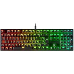 Oversteel - KOVAR Teclado Gaming USB, Retroiluminación RGB, Switch Mecánico Outemu Red, Anti-Ghosting, Layout Español PC/MAC/Android
